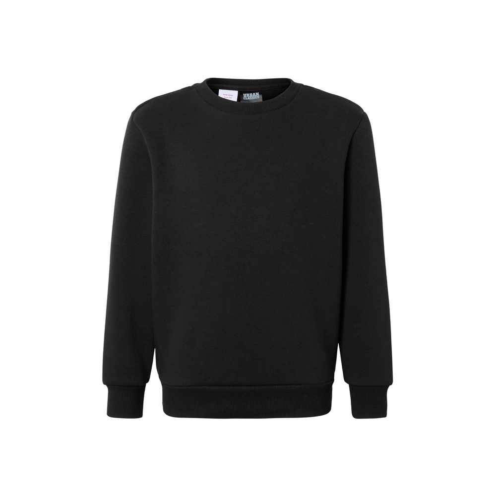 Urban Classics - Fluffy crewneck Chandail enfants - Noir